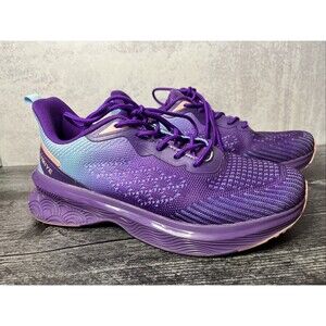Size 39 Umiye Purple Tennis Shoes Minor Try On Wear On Sole